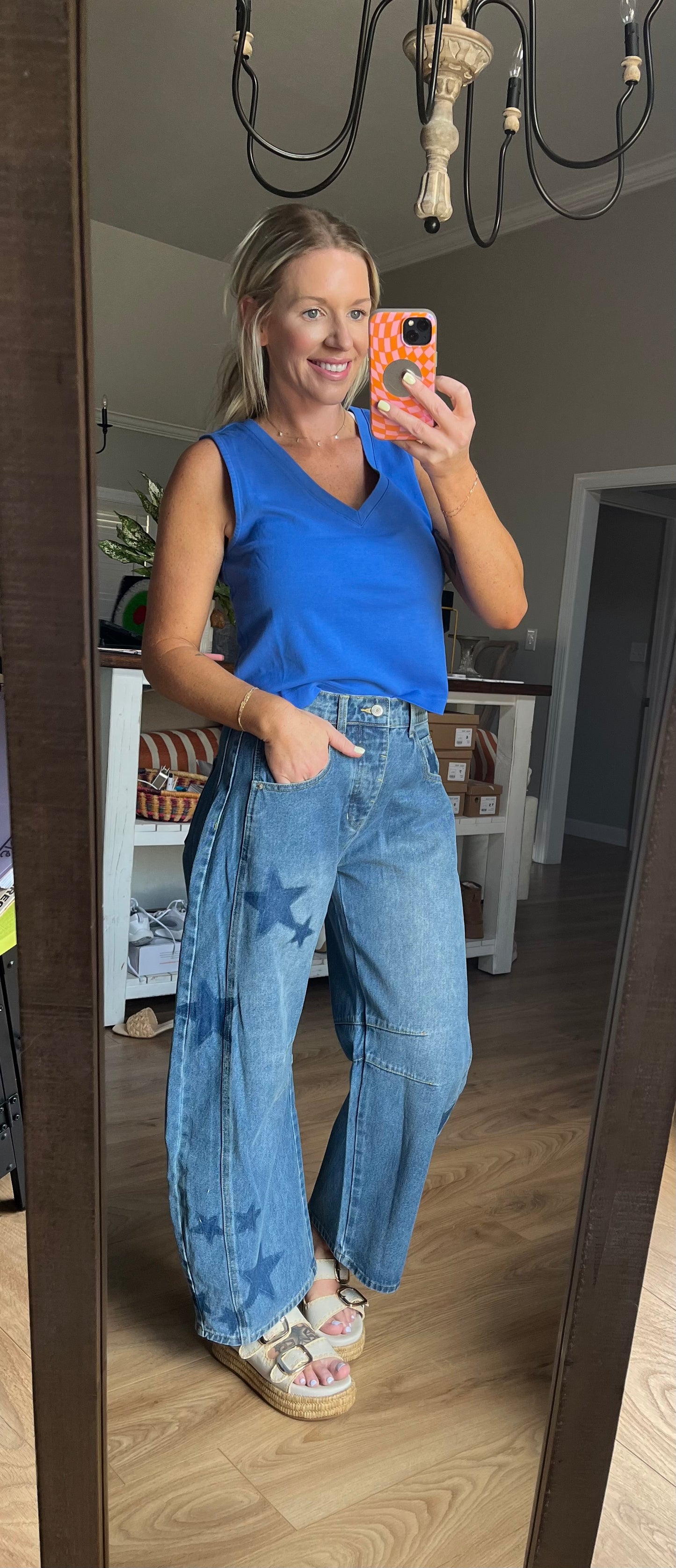 Star Barrel Jeans
