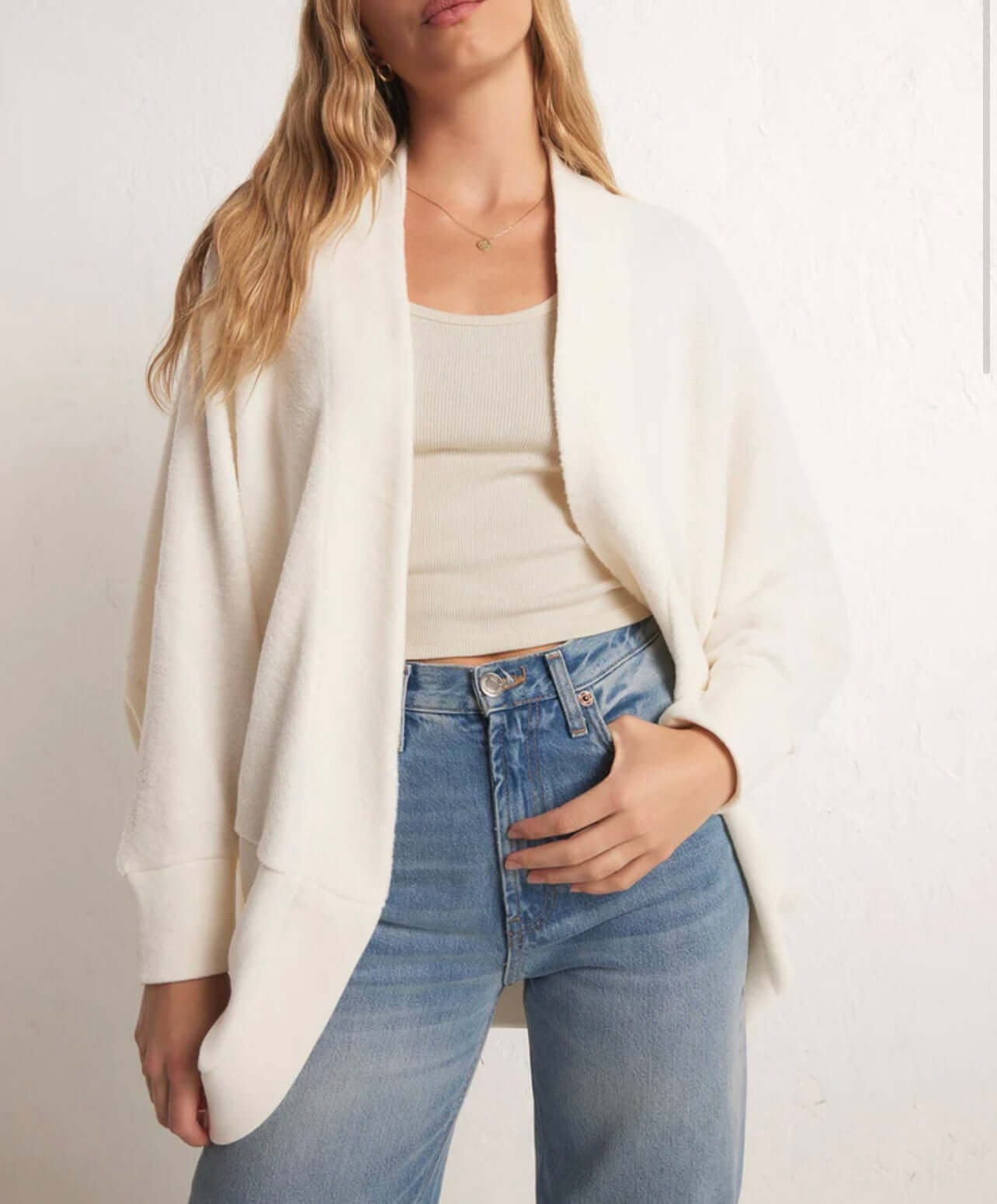 Z Supply Commuter Fleece Cardigan