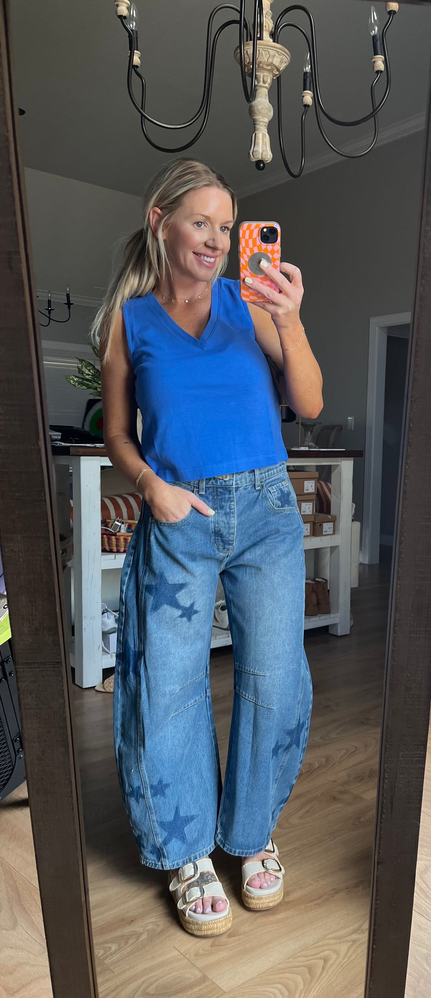 Star Barrel Jeans
