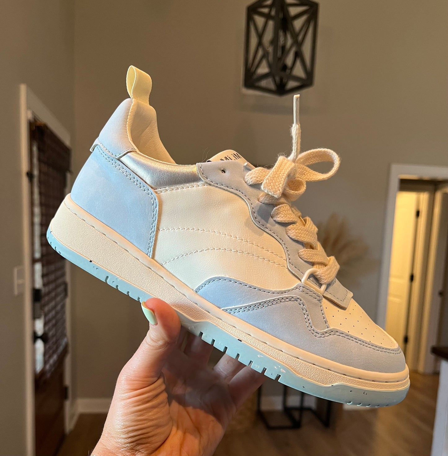 The Paige Sneakers/ Blue white