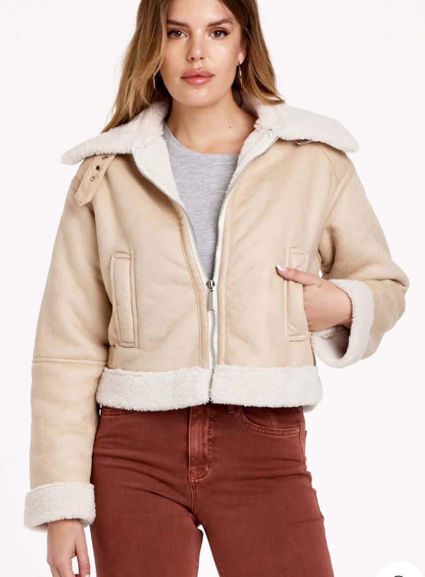 Dear John Terry Sherpa lined Jacket