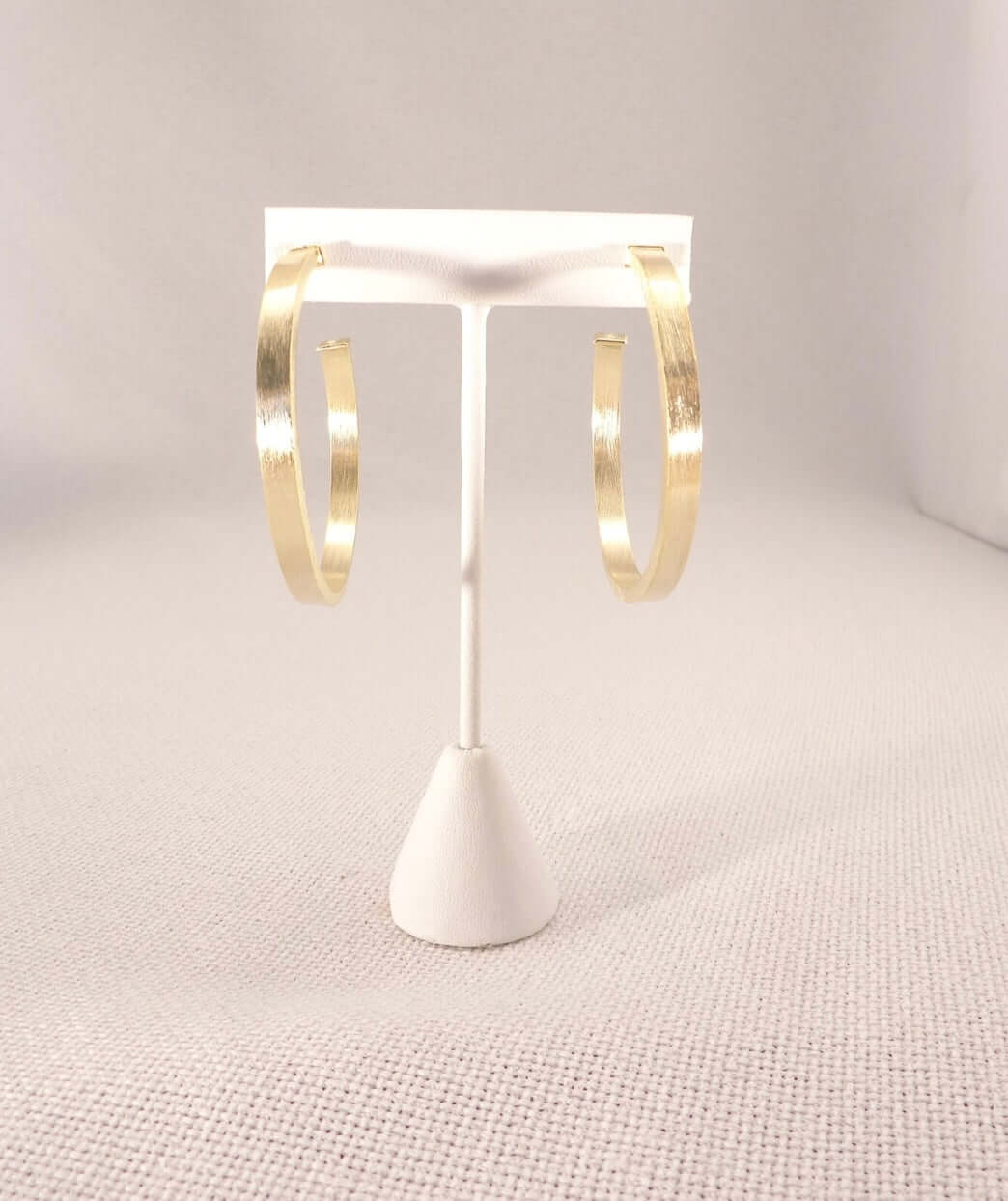 Sheila Fajl Small Lunaria Hoop/ brushed gold