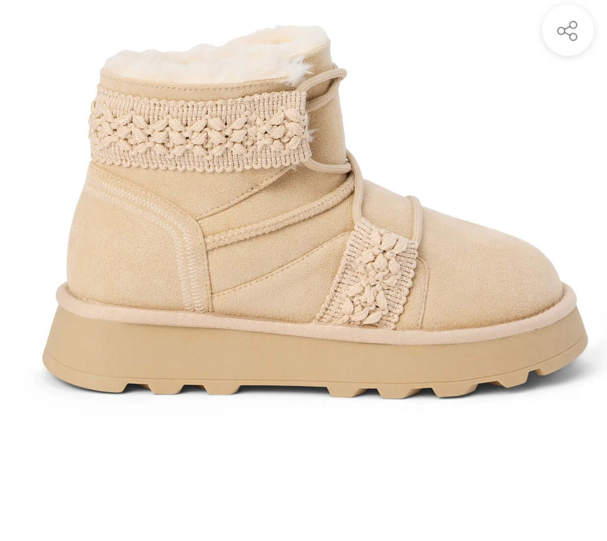 Matisse Matterhorn Lace Up Ankle Boots / natural