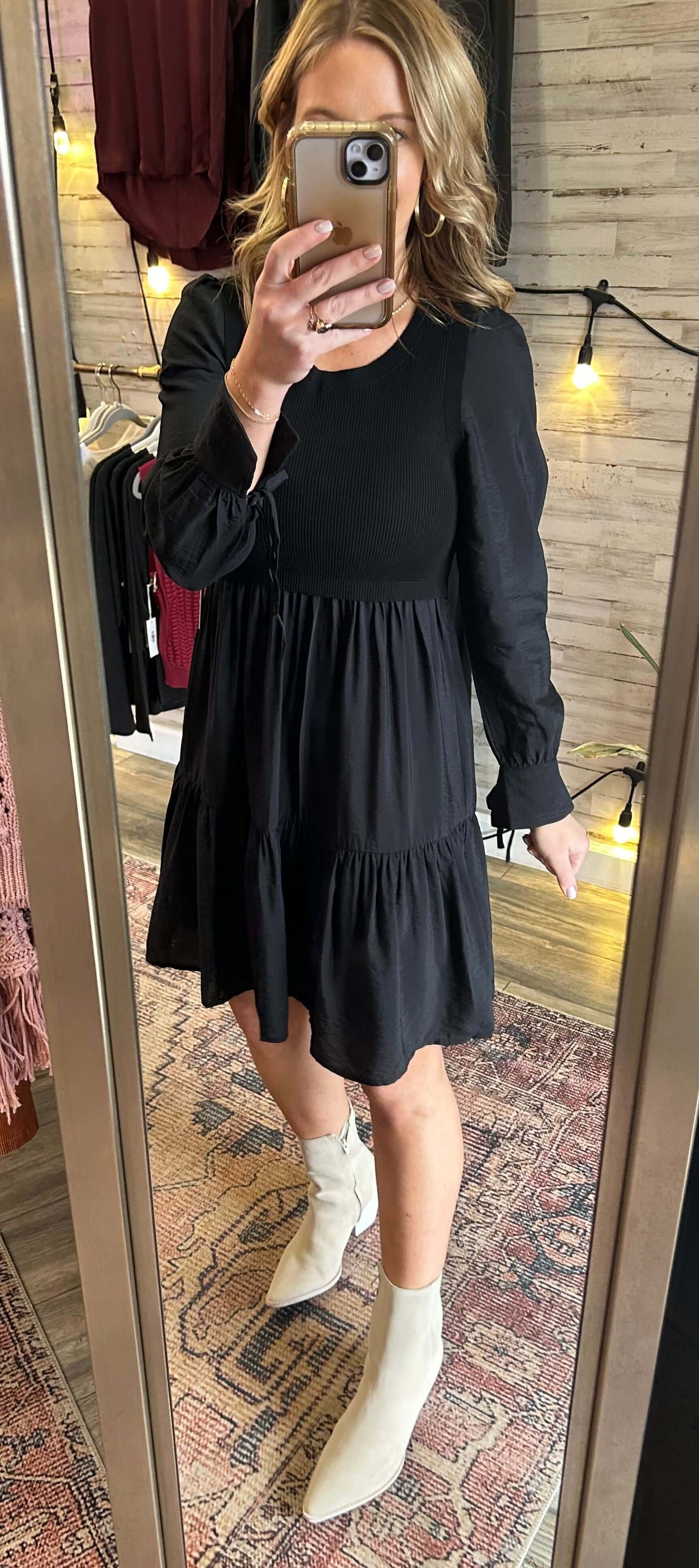 Another Love Toulouse Dress / black