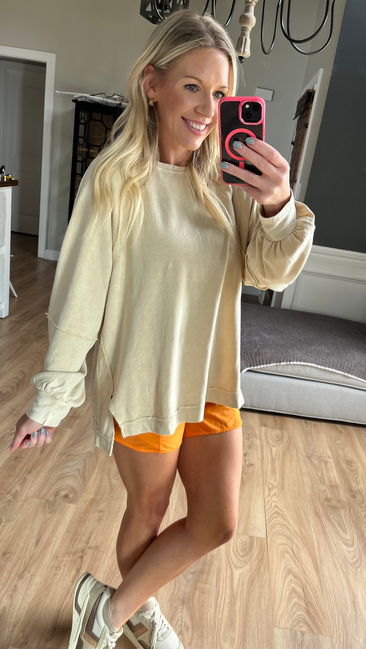 Brown Sugar Crewneck Pullover