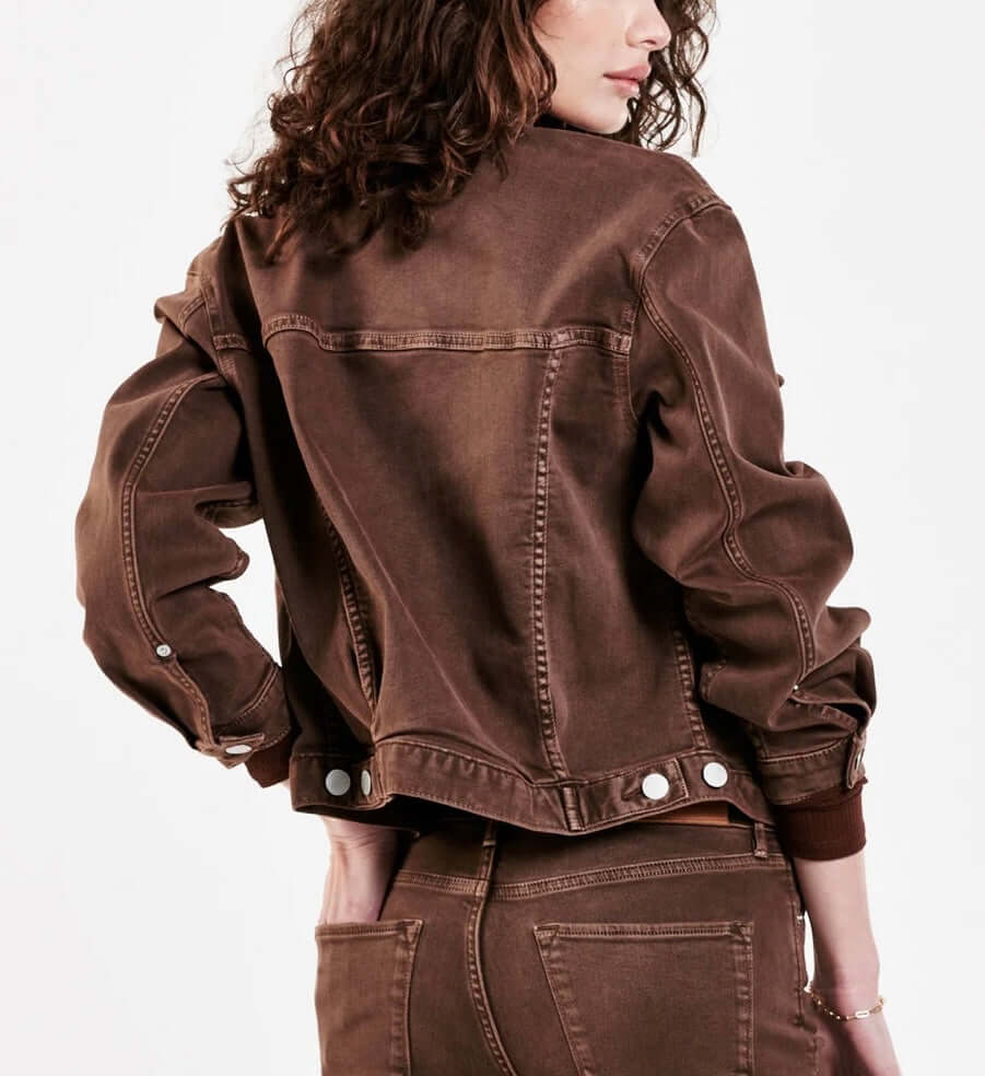 Dear John Jules Vintage Wash Denim Jacket / rootbeer