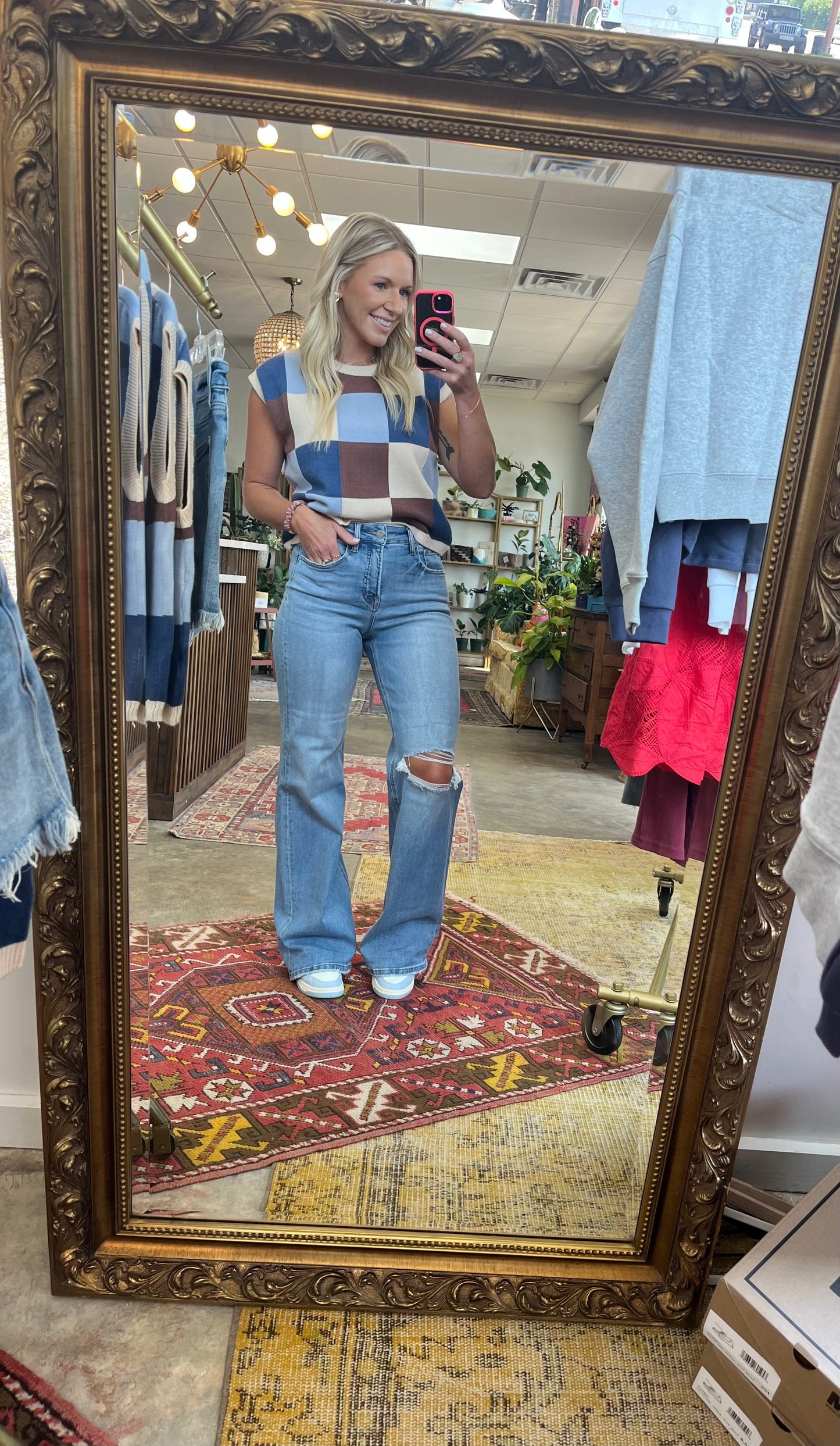 RISEN Highrise Wideleg Jeans