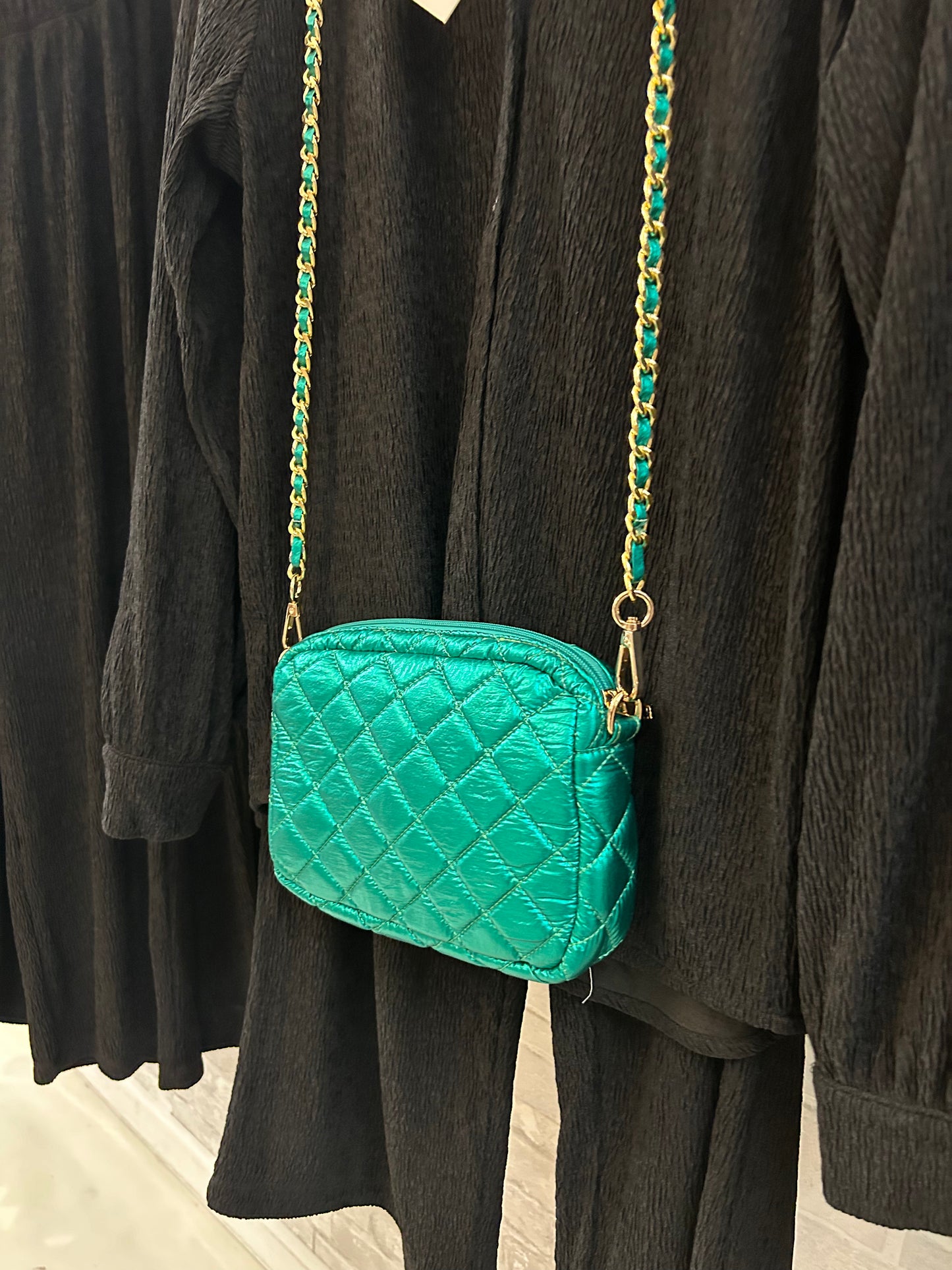 Quilted Crossbody chain Bag