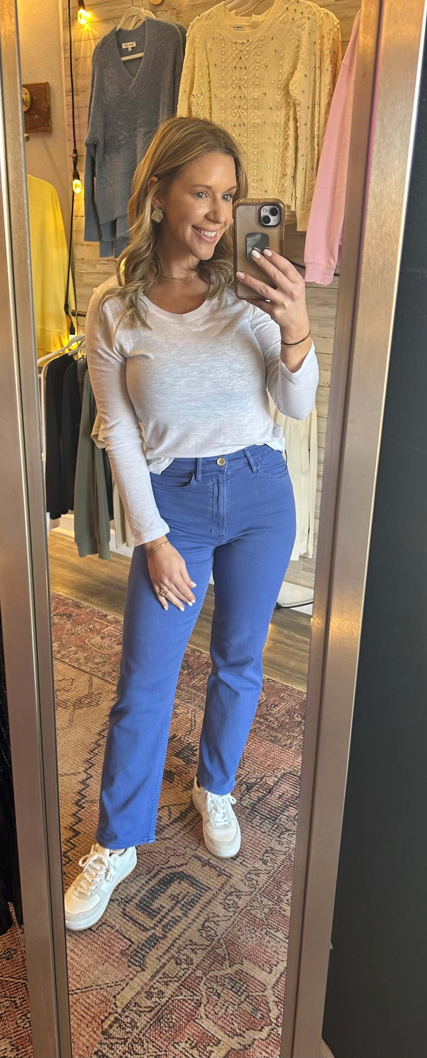 Dear John 90s Galactic Cobalt Jeans