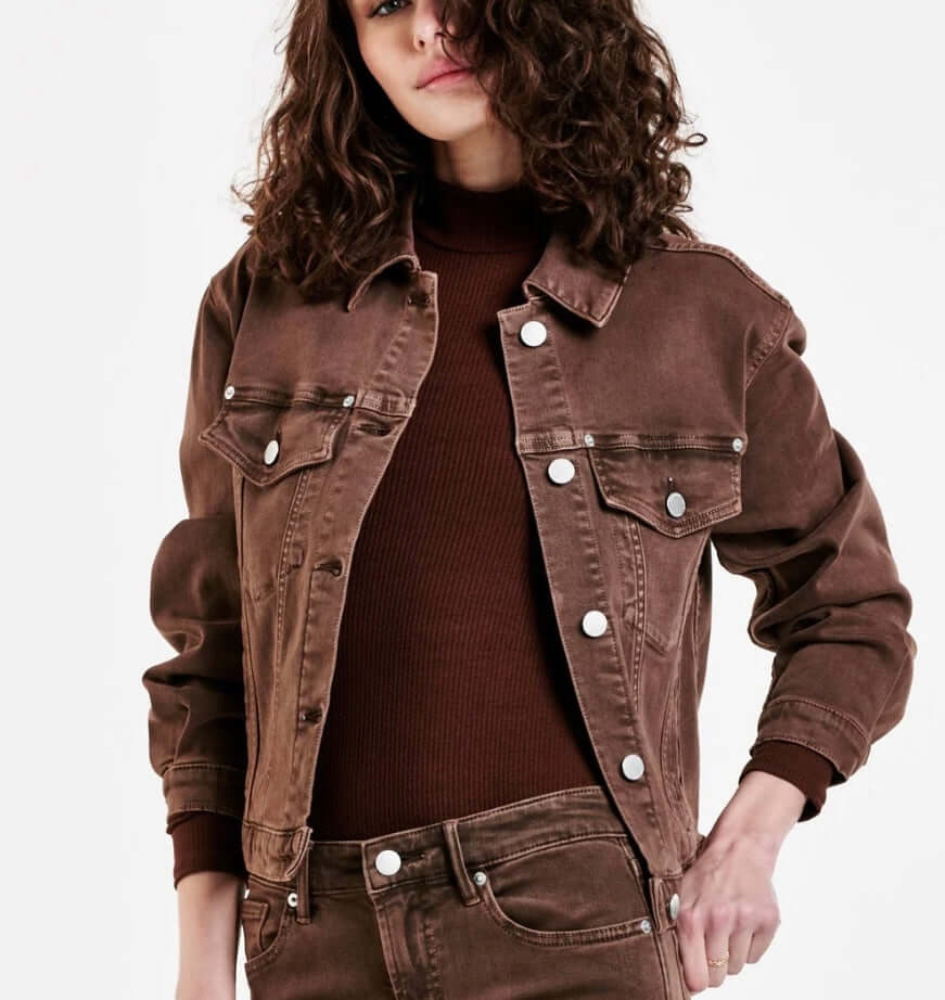 Dear John Jules Vintage Wash Denim Jacket / rootbeer