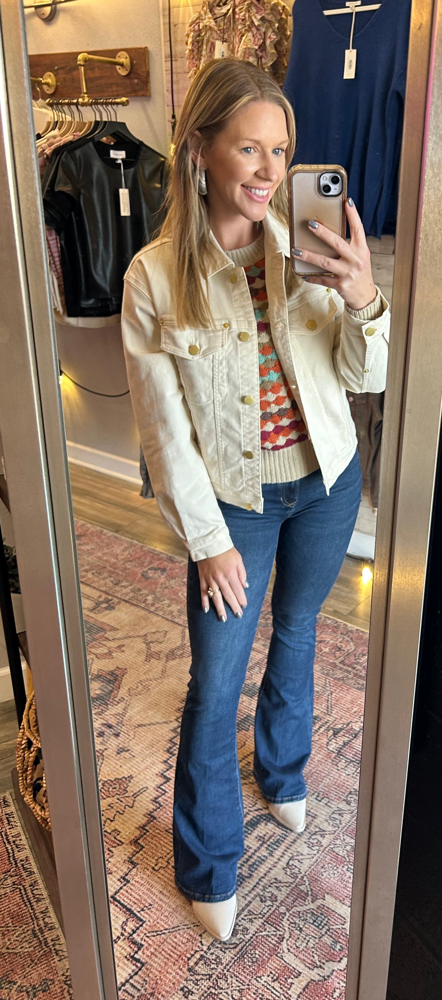 Dear John Jules Denim Jacket / wheat