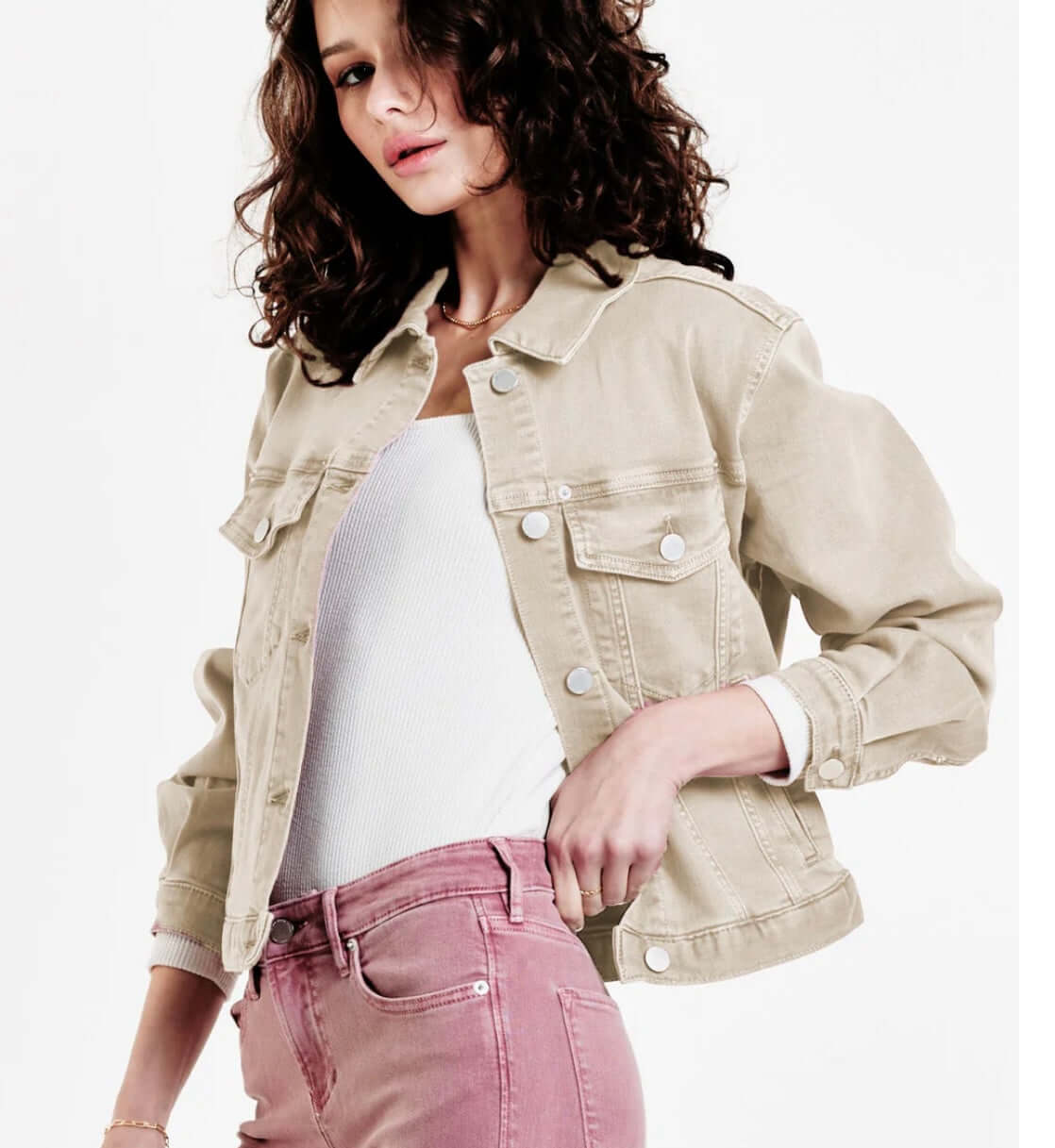 Dear John Jules Denim Jacket / wheat